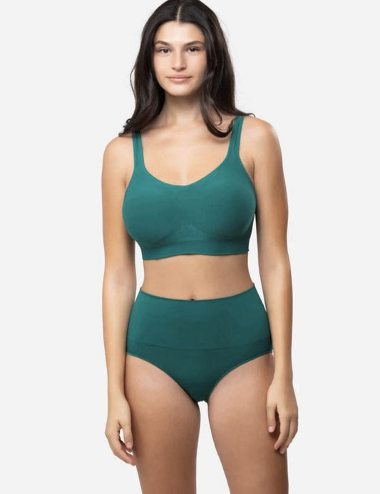 Underoutfit Smoothing at Waist Brief - 308, size 2XL Aventurine