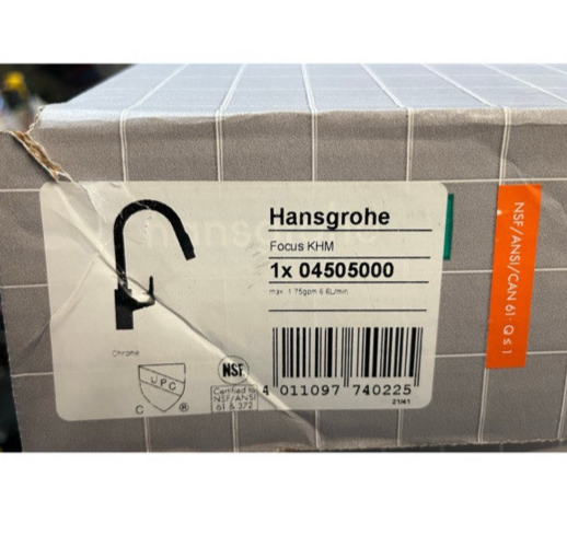 Hansgrohe 04505000 Axor Starck Kitchen Faucet – Polished Chrome, Modern Design