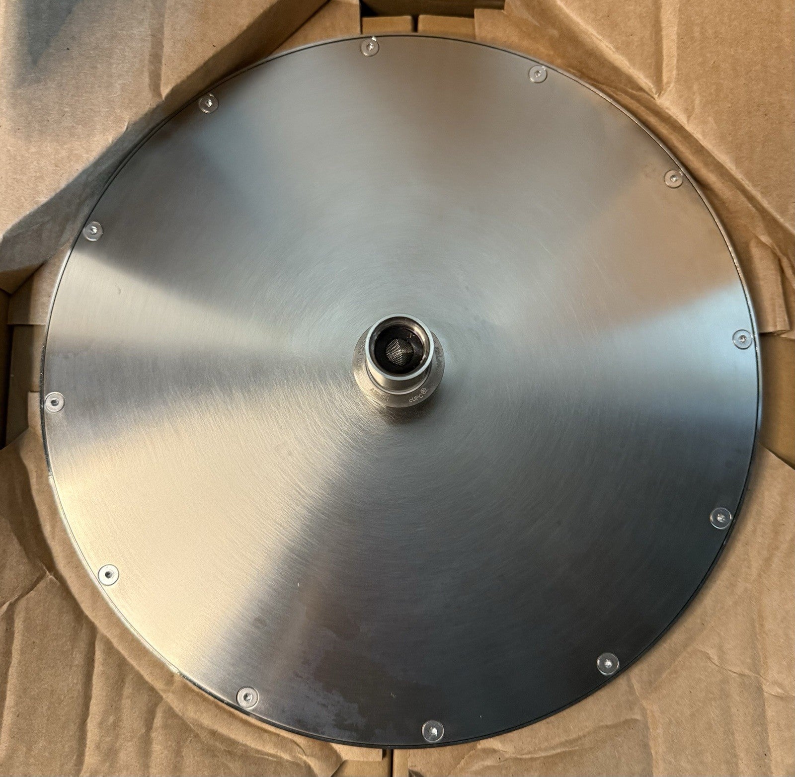 Kohler K-13690-BN 12″ Contemporary Round Rain Showerhead – Vibrant Brushed Nicke