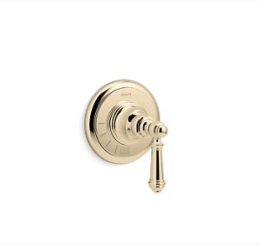Kohler Artifacts T72771-4-AF Volume Control Valve Trim – Vibrant French Gold