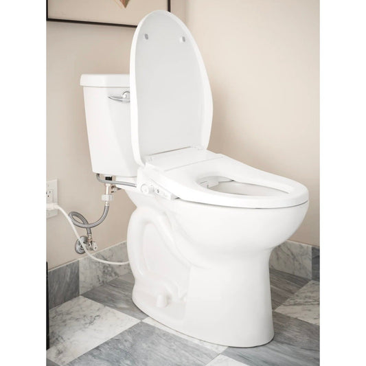 Moen EB1500E 3-Series Electric Bidet Seat White Elongated Heated Night Light