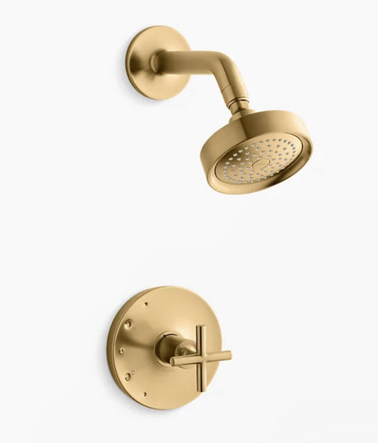 Kohler K-TS14422-3-2MB Purist Shower Trim – Vibrant Brushed Moderne Brass