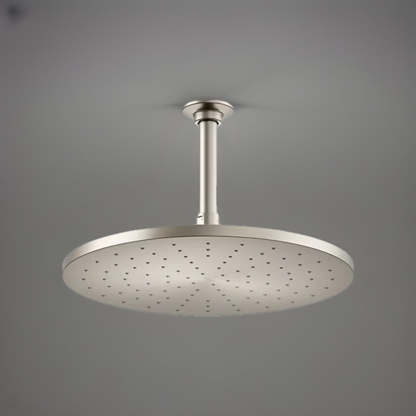 Kohler K-13690-BN 12″ Contemporary Round Rain Showerhead – Vibrant Brushed Nicke