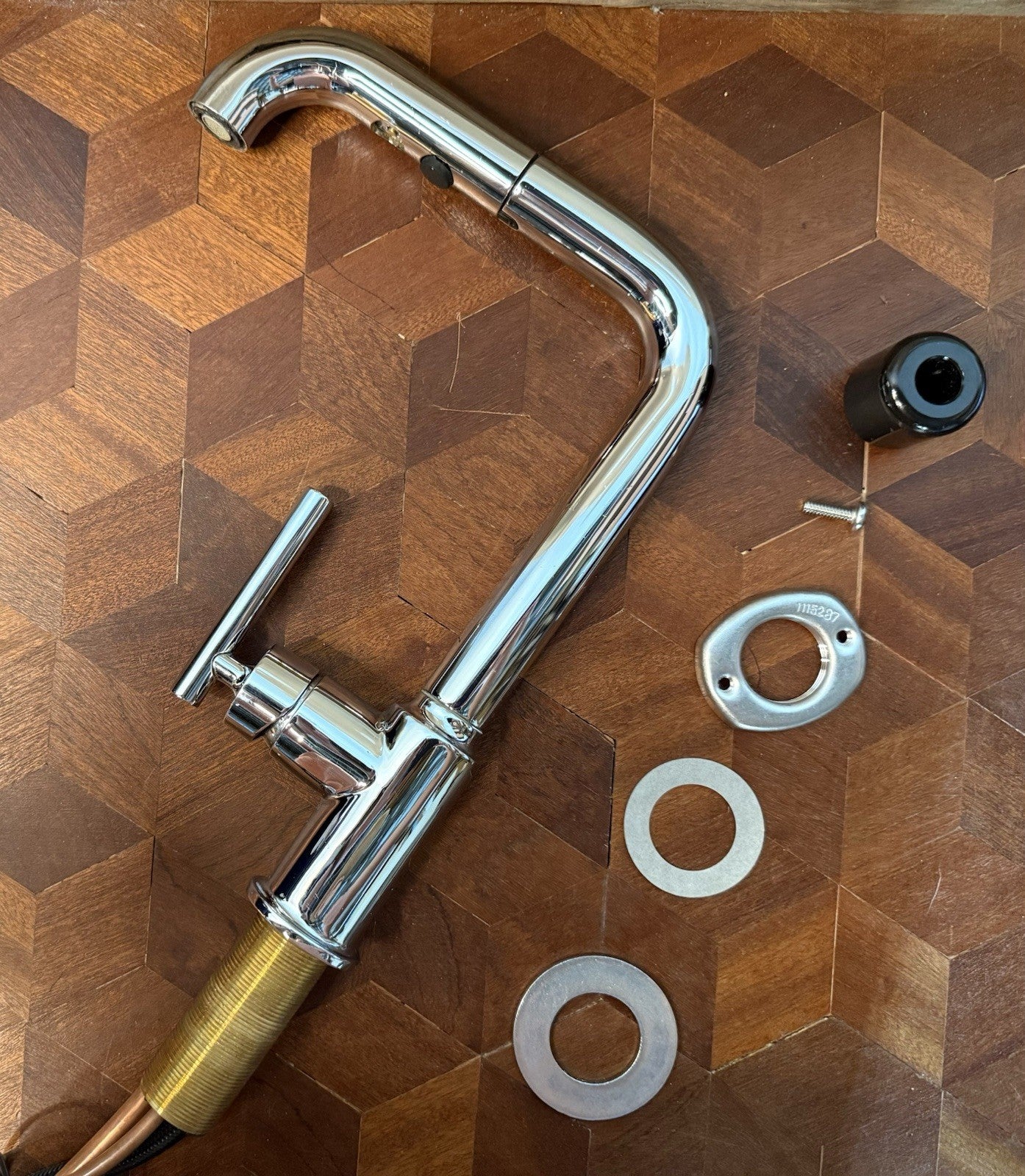 Kohler Purist K-7505 Single-Hole Kitchen Sink Faucet with 8" Pull-Out Spout