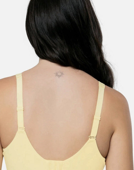 Underoutfit The Comfort Shaping Bra w/ adjustable straps 459- size Xl banana