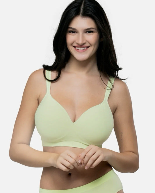 Underoutfit- 460 The Perfect Neckline Bra, size M Lime GREEN