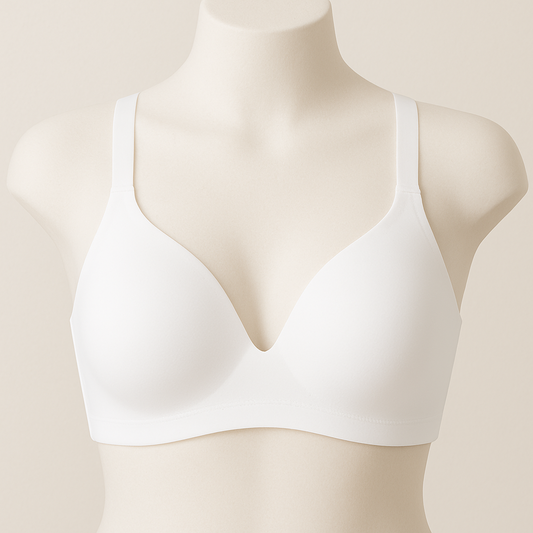 Underoutfit- 460 The Perfect Neckline Bra, size  L~ White