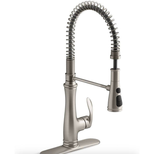 Kohler 29106-VS Bellera Pull-Down Kitchen Faucet – Vibrant Stainless