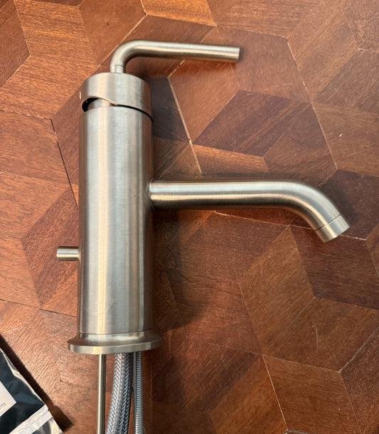 Kohler Purist Single-Control Lavatory Faucet – Brushed Nickel (K-14402-4A-BN)