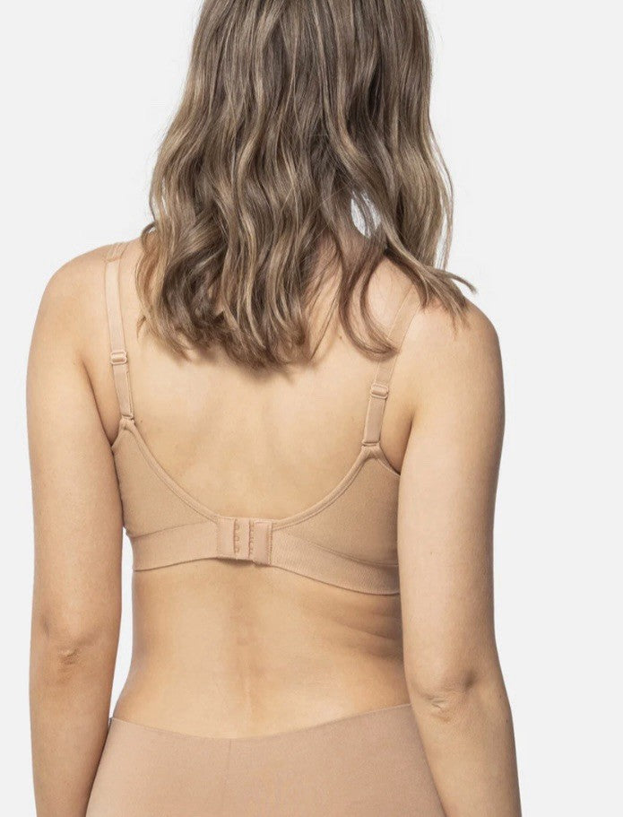 Underoutfit The Comfort Shaping Bra w/ adjustable straps 459- size 4xl, Coffee