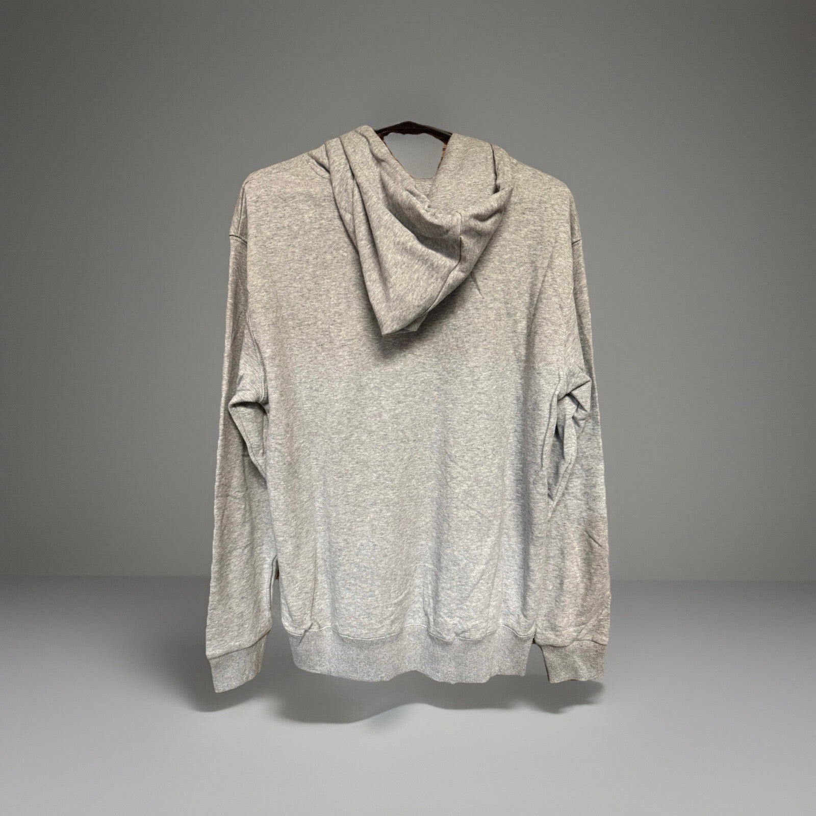 Gustav Klimt - Lady with a fan-Immersive Experience- Pullover Hoodie, Gray Small