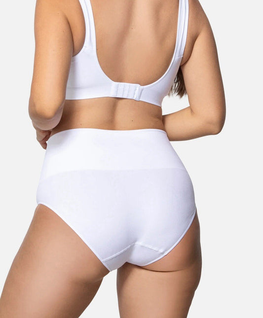 Underoutfit Smoothing at Waist Brief - 308, size   2XL white