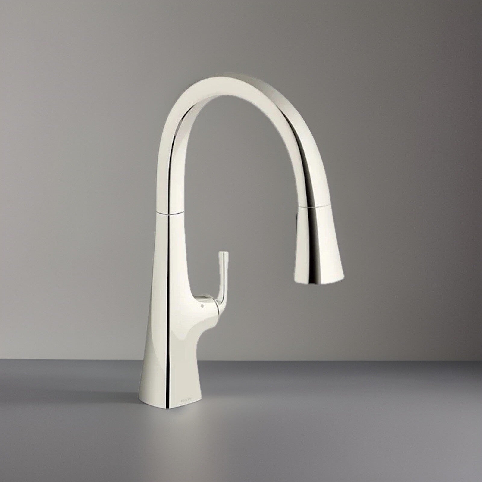Kohler K-22068-SN Graze Touchless Pull-Down Kitchen Faucet – Polished Nickel