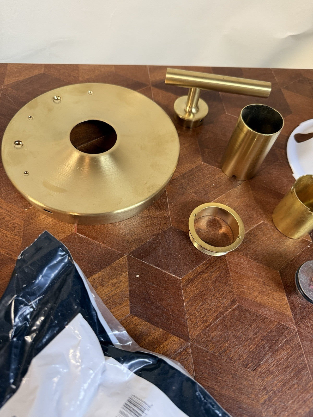 KOHLER TS14423-4-2MB Purist Volume Control Trim – Brushed Moderne Brass