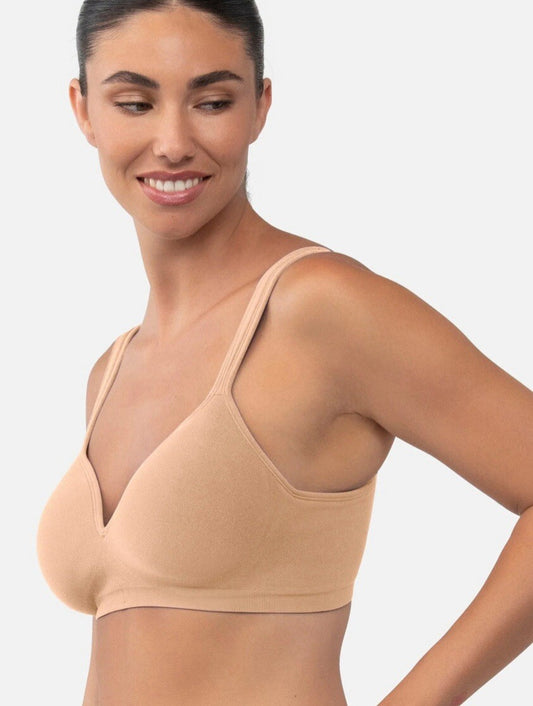 Underoutfit- 460 The Perfect Neckline Bra, size med - coffee