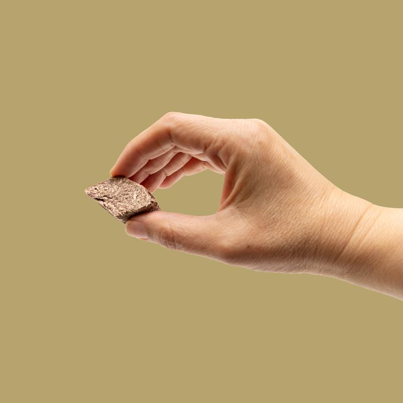 King Lou Pork Heart Bites Treats, Soft Single-Ingredient Treat for Dogs & Cats -