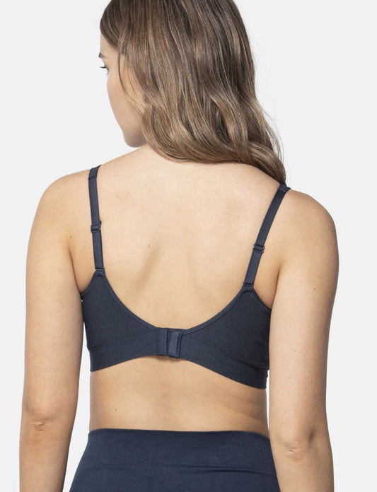 Underoutfit  Comfort Shaping Bra W/ Adjustable Straps- 459 Navy L