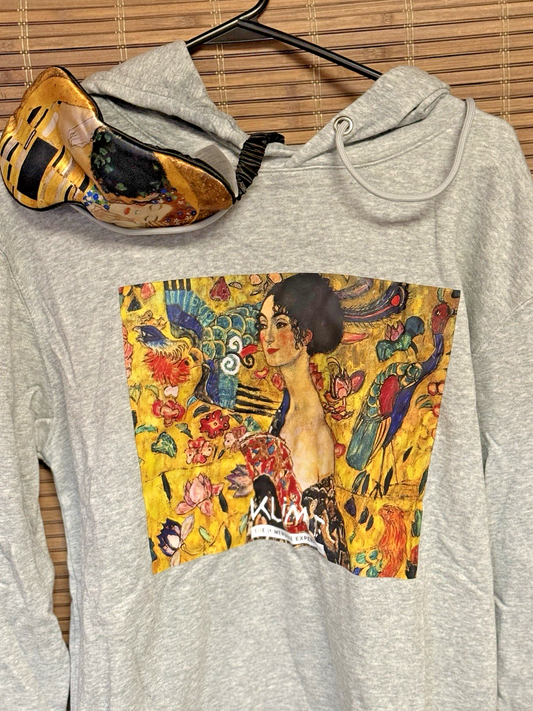 💫 Klimt “Baroness & Bloom” 2-Piece Bundle – Hoodie + Sleep Mask – Immersive Art