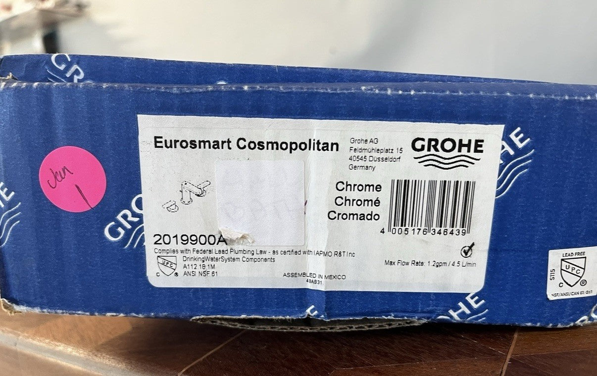 Grohe 2019900A Concetto Single-Handle Bathroom Faucet – Starlight Chrome