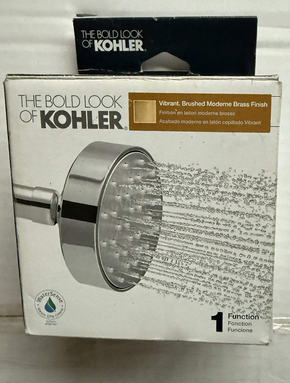 Kohler K-72417-2MB Awaken G90 Single-Function Showerhead – Vibrant Brushed Moder