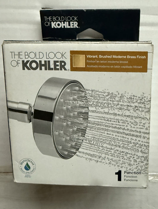 Kohler K-72417-2MB Awaken G90 Single-Function Showerhead – Vibrant Brushed Moder
