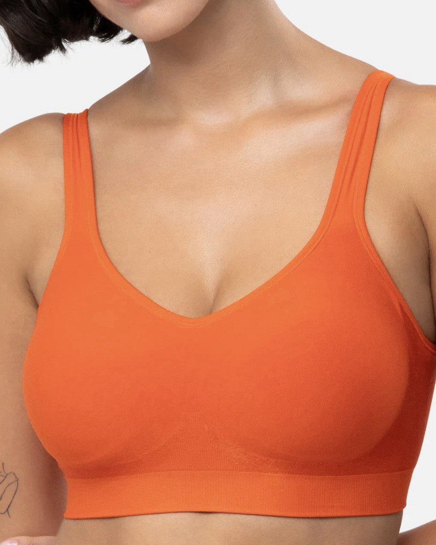 Underoutfit The Comfort Shaping Bra w/ adjustable straps 459-size XL Marmalade