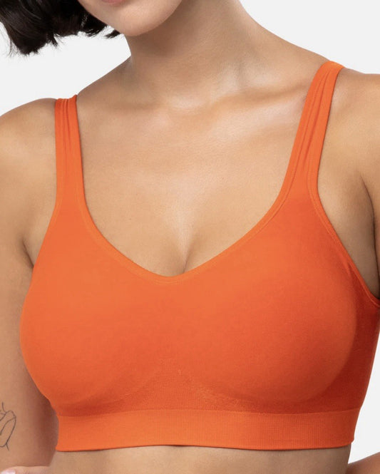 Underoutfit The Comfort Shaping Bra w/ adjustable straps 459-size XL Marmalade
