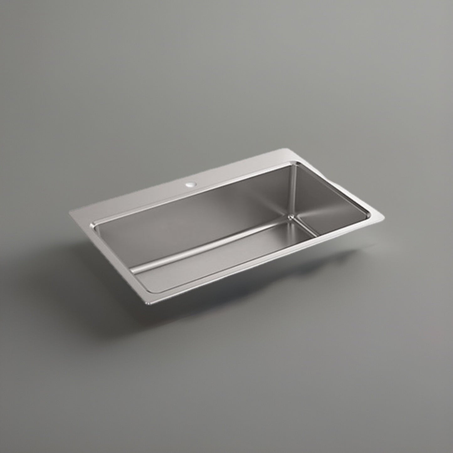 Kohler Prologue K-31466-1-NA Stainless Steel 33" Single Bowl Sink – 1-Hole Dual-