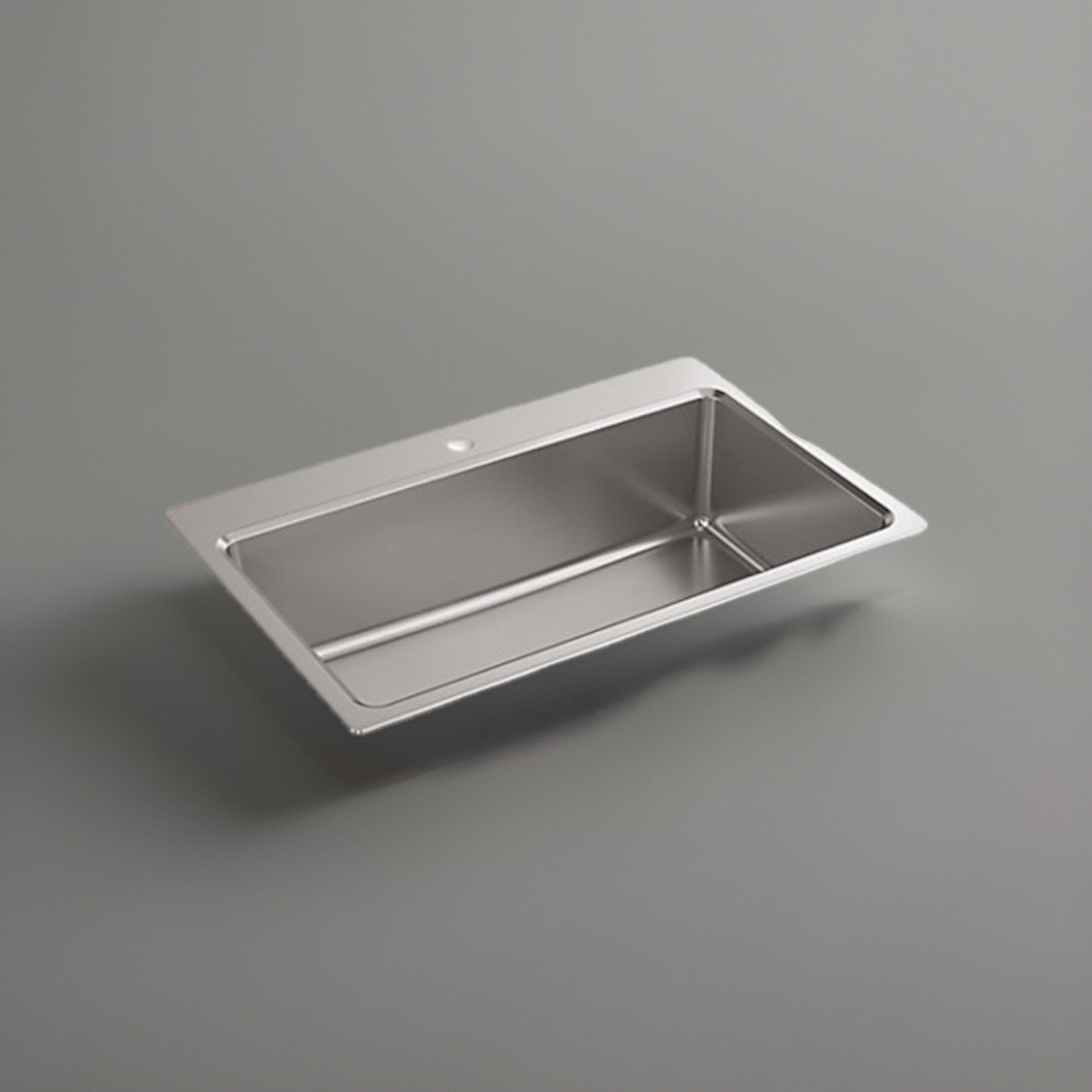 Kohler Prologue K-31466-1-NA Stainless Steel 33" Single Bowl Sink – 1-Hole Dual-