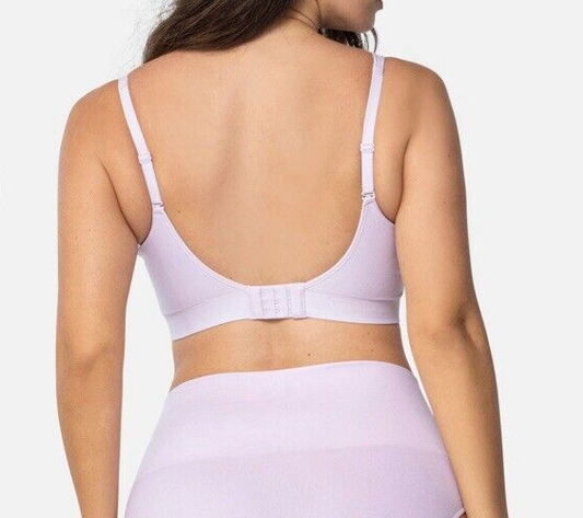 Underoutfit  Comfort Shaping Bra W/ Adjustable Straps- 459 lilac Size large