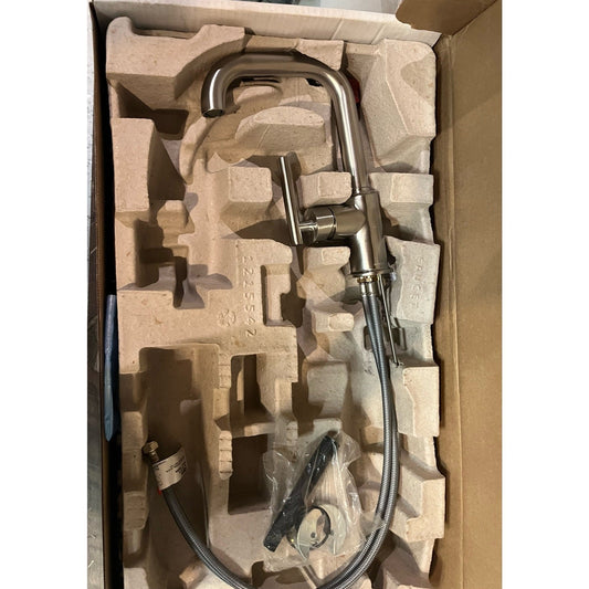 Kohler 7509-VS Purist Bar Sink Faucet Vibrant Stainless – Single Handle, 1.8 GPM