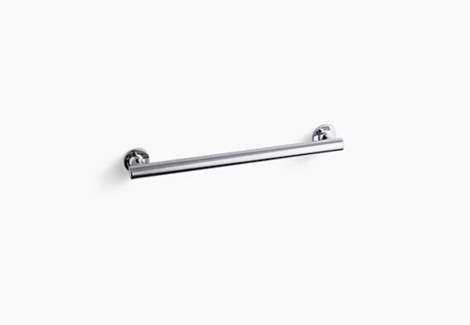 KOHLER K-11892-S Purist 18" Grab Bar - Polished Stainless Steel