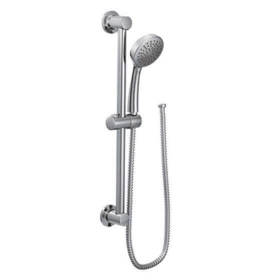 Moen 3868EP Hand Shower Kit Slide Bar & Hose Chrome Eco-Performance 1.75 GPM