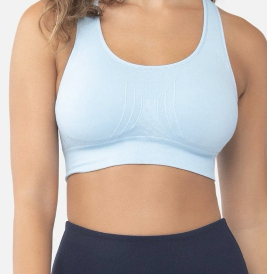 UnderOutfit Active Shaping Sports Bra 1143 - Size Med, clear sky