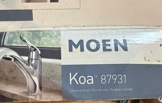 Moen 87931 Koa 1-Handle Pullout Kitchen Faucet Low Arc – Spot Resist Stainless