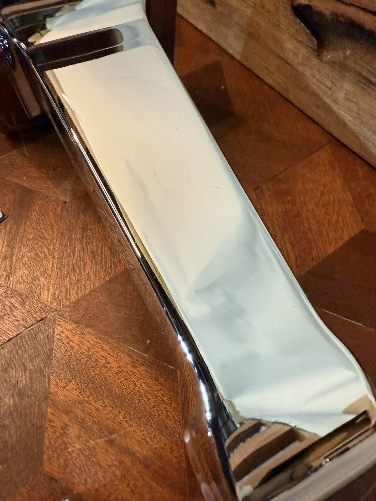 Kohler K-T13133-4AL-CP Pinstripe Pure Bath & Shower Trim Cross Handle Chrome