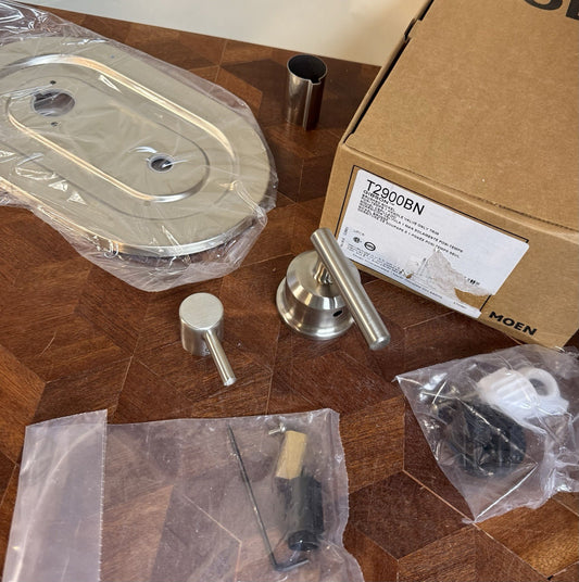 Moen T2900BN Gibson 3 Function Pressure Balanced Valve Trim Only Brushed Nickel