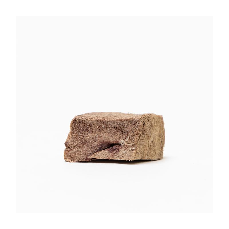 King Lou Pork Heart Bites Treats, Soft Single-Ingredient Treat for Dogs & Cats -