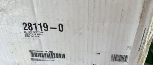 🚽 Kohler C3-325 Premium Heated Bidet Toilet Seat Elongated w/ Remote 28119-0 Wh