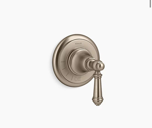 Kohler T72771-4-BV Artifacts® Volume Control Valve Trim – Vibrant Brushed Bronze