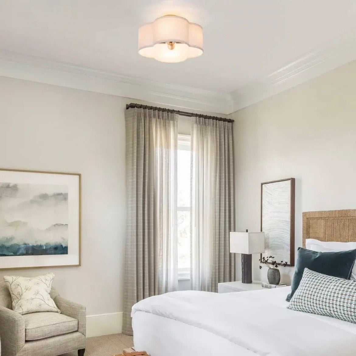 Viluxy Semi Flush Mount Ceiling Light