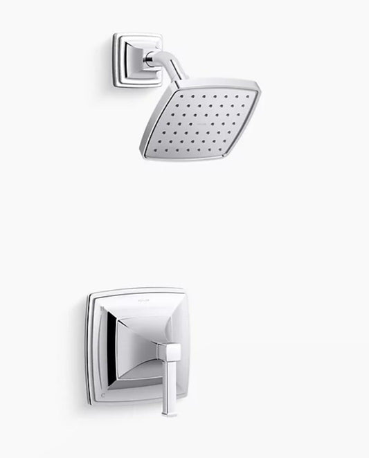 Kohler Riff K‑TS27404‑4‑CP Rite‑Temp Shower Trim – 2.5 GPM, Polished Chrome