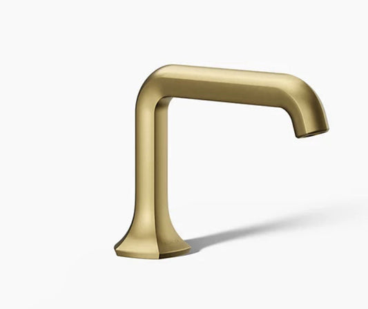 Kohler 27009-2MB Lavatory Spout Only | Moderne Brass | Widespread Faucet
