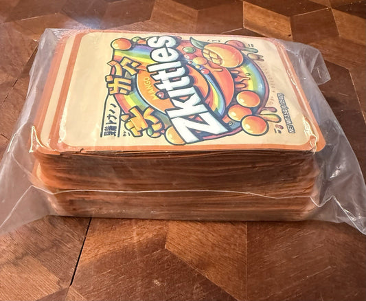 100pc- Mylar bags 3.5 gram design sealable Smell Proof- 2 Sided