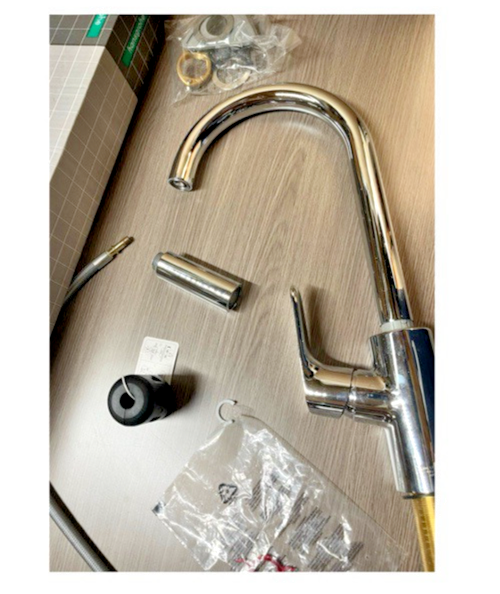 Hansgrohe 04505000 Axor Starck Kitchen Faucet – Polished Chrome, Modern Design