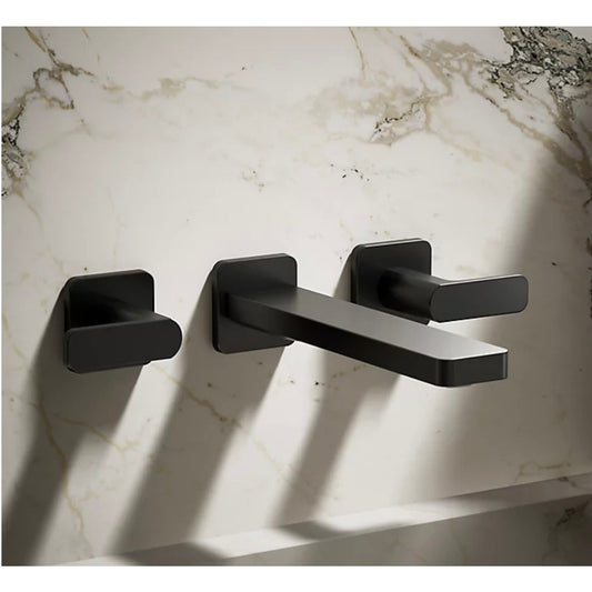 Kohler T27120-4-BL Parallel Wall Mount Bathroom Sink Faucet Trim