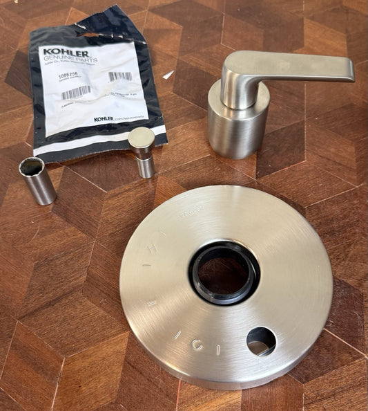 🏷️ Kohler T97019-4-BN Avid Rite‑Temp Valve Trim – Lever Handle + Push‑Button Di
