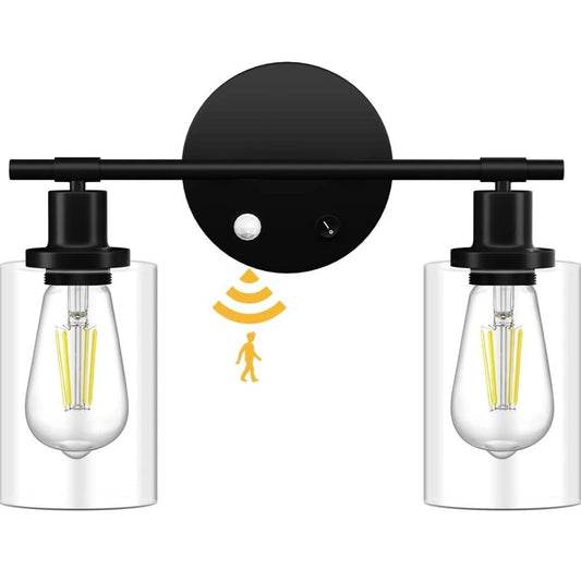 Dipten 2 Light Bathroom Vanity with Motion Sensors