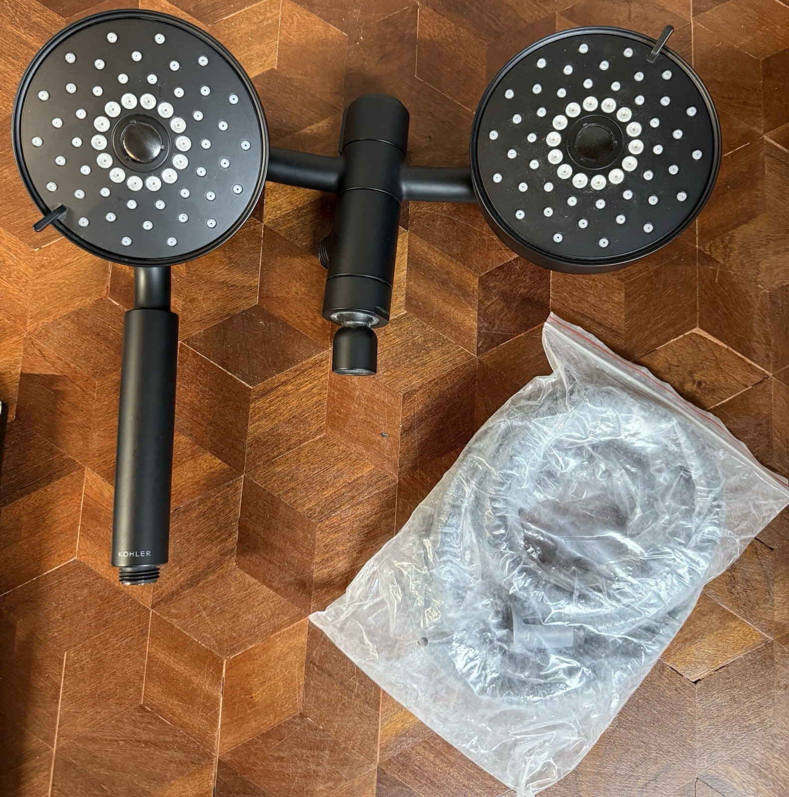 Kohler K-23219-G-BL Purist 2-in-1 Multifunction Shower Combo Matte Black 1.75 GP