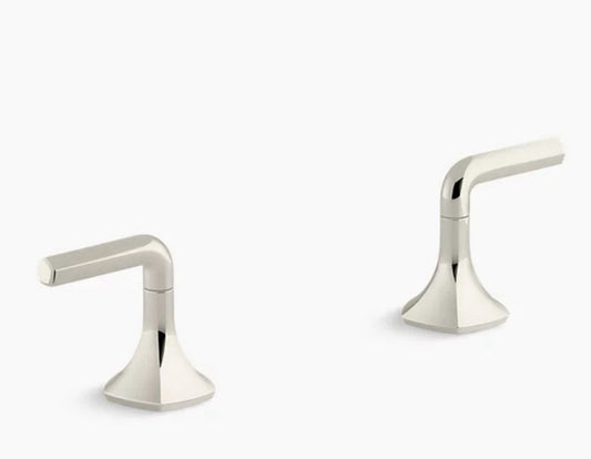 Kohler Occasion Lever Handles | Vibrant Polished Nickel | Model 27010-4-SN